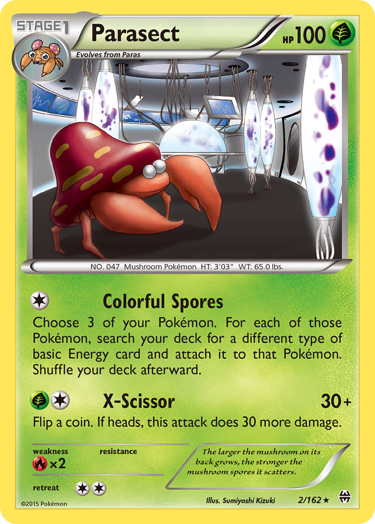 Parasect (2/162) [XY: BREAKthrough] | Good Games North