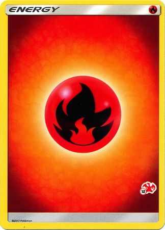 Fire Energy (Charizard Stamp #12) [Battle Academy 2020] | Good Games North