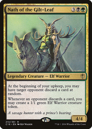 Nath of the Gilt-Leaf [Commander 2016] | Good Games North