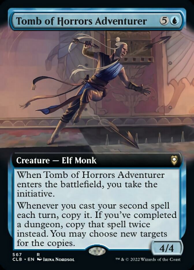 Tomb of Horrors Adventurer (Extended Art) [Commander Legends: Battle for Baldur's Gate] | Good Games North