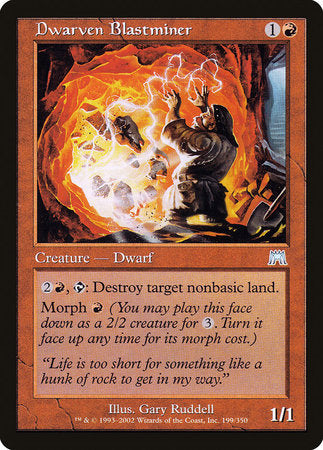Dwarven Blastminer [Onslaught] | Good Games North