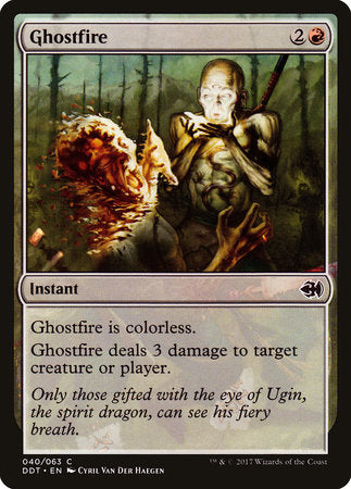 Ghostfire [Duel Decks: Merfolk vs. Goblins] | Good Games North