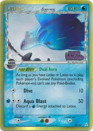 Latios (12/110) (Delta Species) (Stamped) [EX: Holon Phantoms] | Good Games North