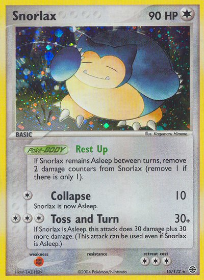 Snorlax (15/112) [EX: FireRed & LeafGreen] | Good Games North