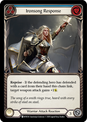 Ironsong Response (Blue) [U-WTR134] (Welcome to Rathe Unlimited)  Unlimited Rainbow Foil | Good Games North