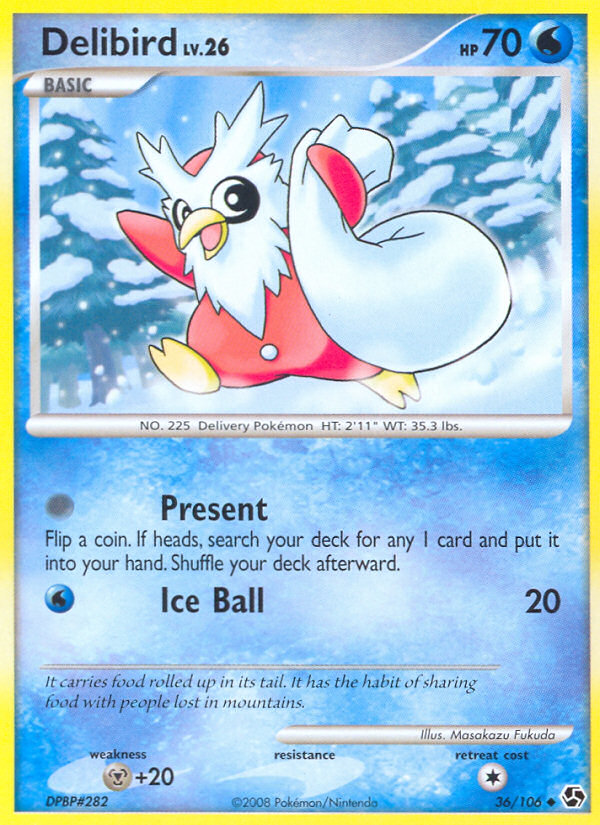 Delibird (36/106) [Diamond & Pearl: Great Encounters] | Good Games North