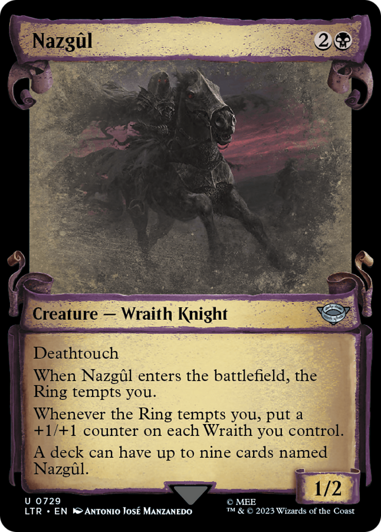 Nazgul (0729) [The Lord of the Rings: Tales of Middle-Earth Showcase Scrolls] | Good Games North