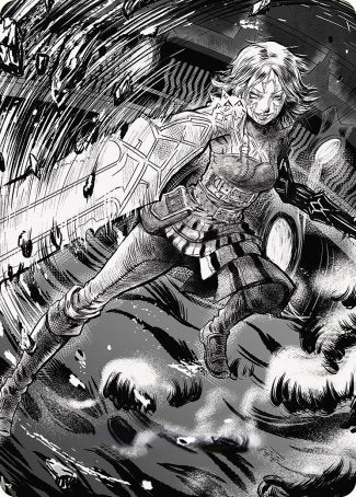 Nahiri, the Unforgiving 2 Art Card [Phyrexia: All Will Be One Art Series] | Good Games North