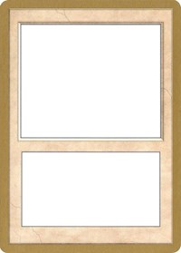 2002 World Championship Blank Card [World Championship Decks 2002] | Good Games North