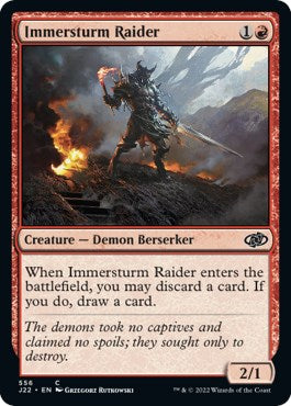 Immersturm Raider [Jumpstart 2022] | Good Games North