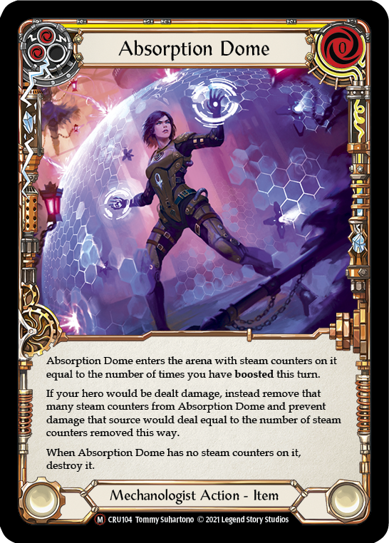 Absorption Dome [U-CRU104-RF] Unlimited Rainbow Foil | Good Games North