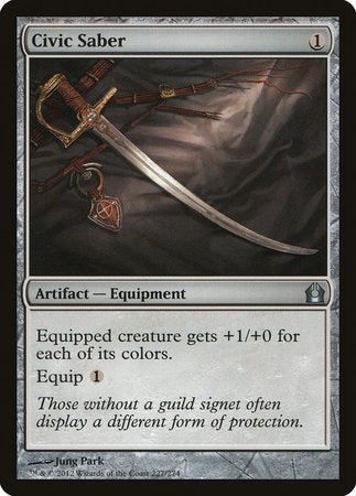 Civic Saber [Return to Ravnica] | Good Games North