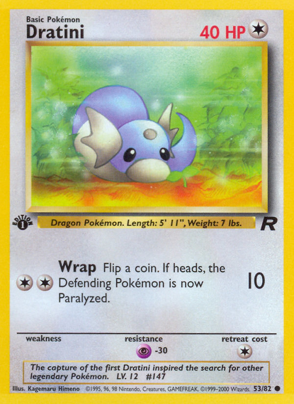 Dratini (53/82) [Team Rocket 1st Edition] | Good Games North