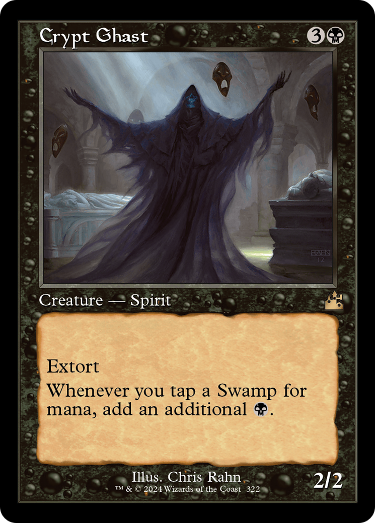 Crypt Ghast (Retro Frame) [Ravnica Remastered] | Good Games North