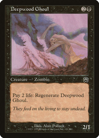 Deepwood Ghoul [Mercadian Masques] | Good Games North