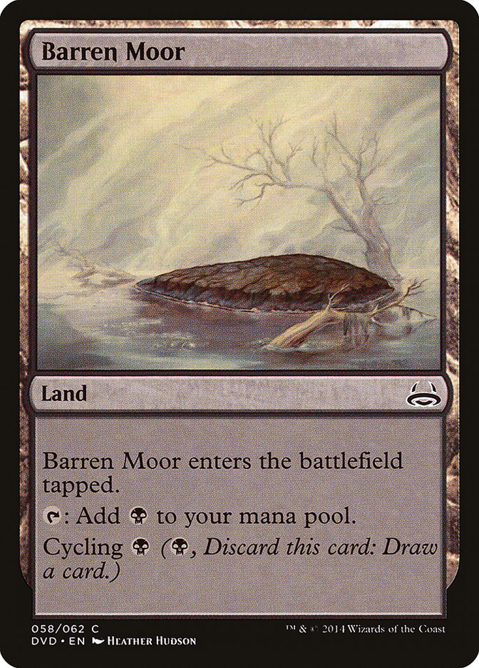 Barren Moor (Divine vs. Demonic) [Duel Decks Anthology] | Good Games North