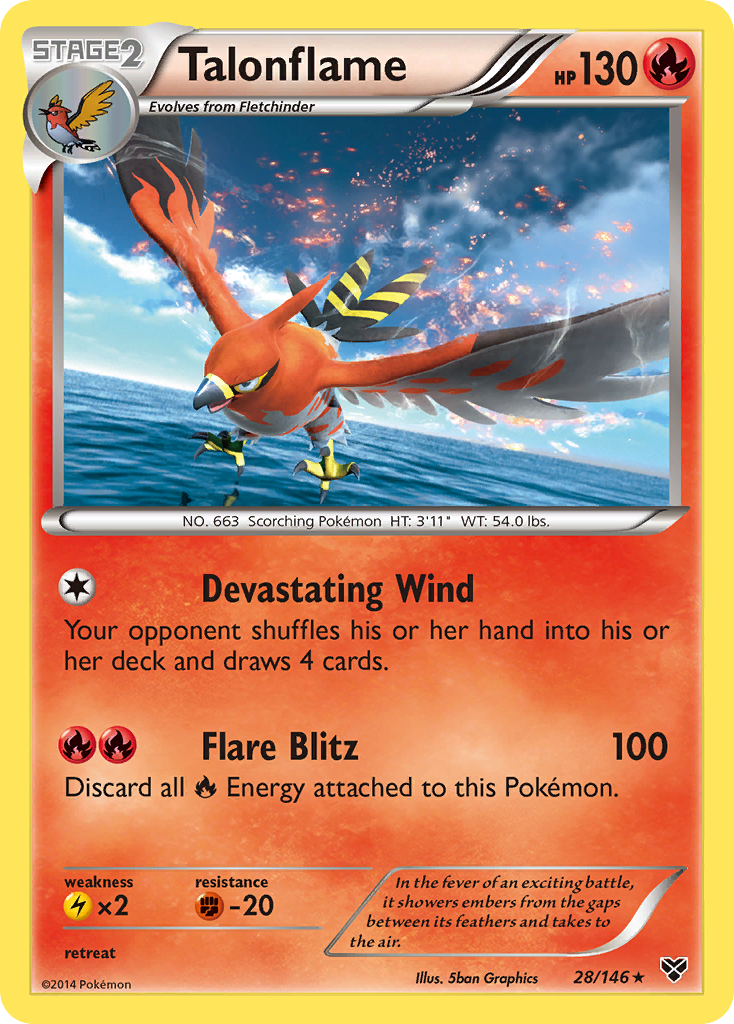 Talonflame (28/146) [XY: Base Set] | Good Games North