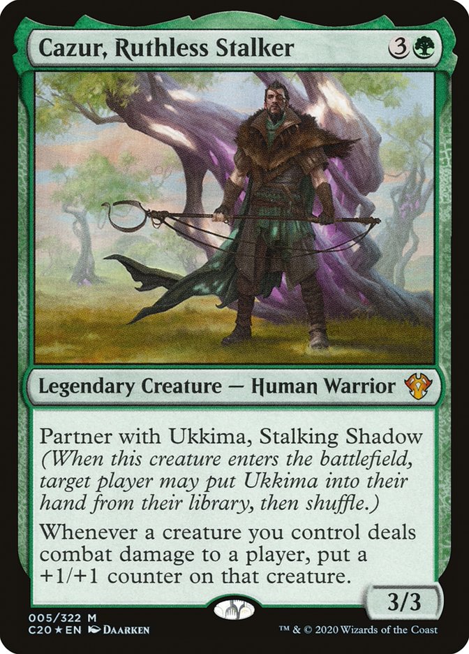 Cazur, Ruthless Stalker [Commander 2020] | Good Games North