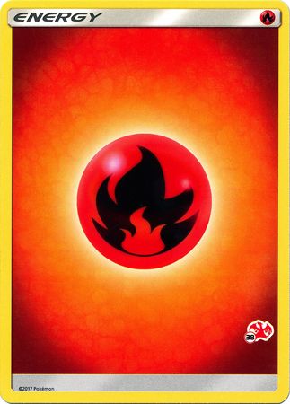 Fire Energy (Charizard Stamp #38) [Battle Academy 2020] | Good Games North
