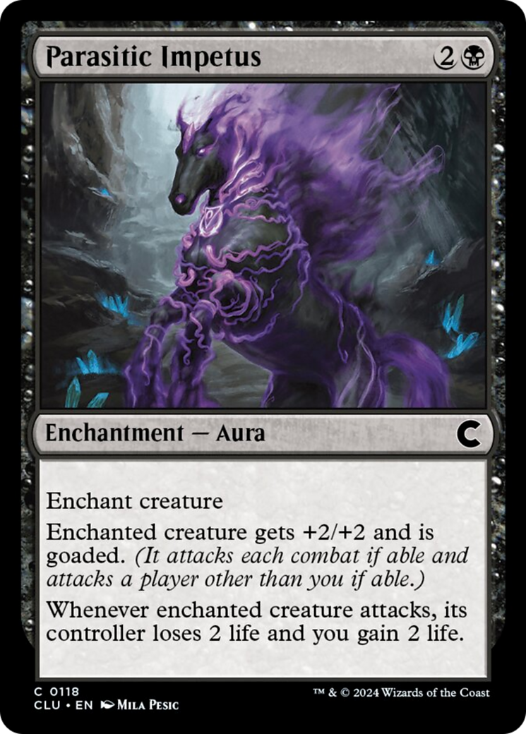 Parasitic Impetus [Ravnica: Clue Edition] | Good Games North