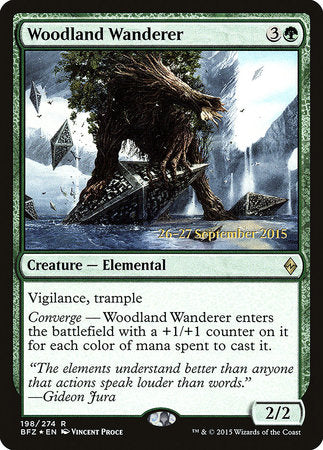 Woodland Wanderer [Battle for Zendikar Promos] | Good Games North