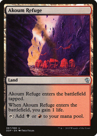Akoum Refuge [Duel Decks: Zendikar vs. Eldrazi] | Good Games North
