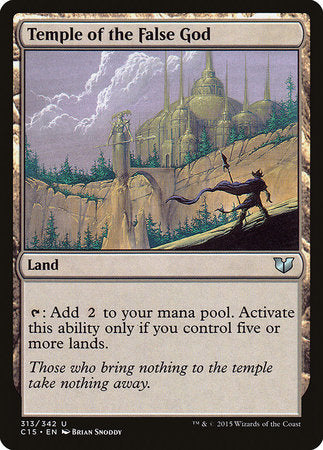 Temple of the False God [Commander 2015] | Good Games North