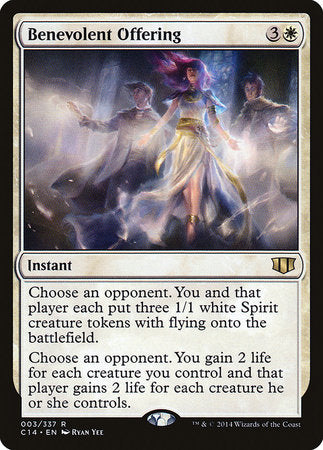 Benevolent Offering [Commander 2014] | Good Games North