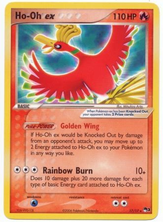Ho-Oh ex (17/17) (Non-Holo) [POP Series 3] | Good Games North