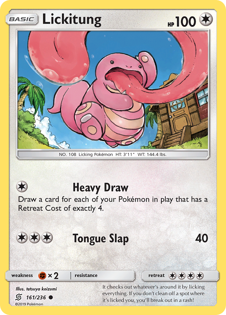 Lickitung (161/236) [Sun & Moon: Unified Minds] | Good Games North