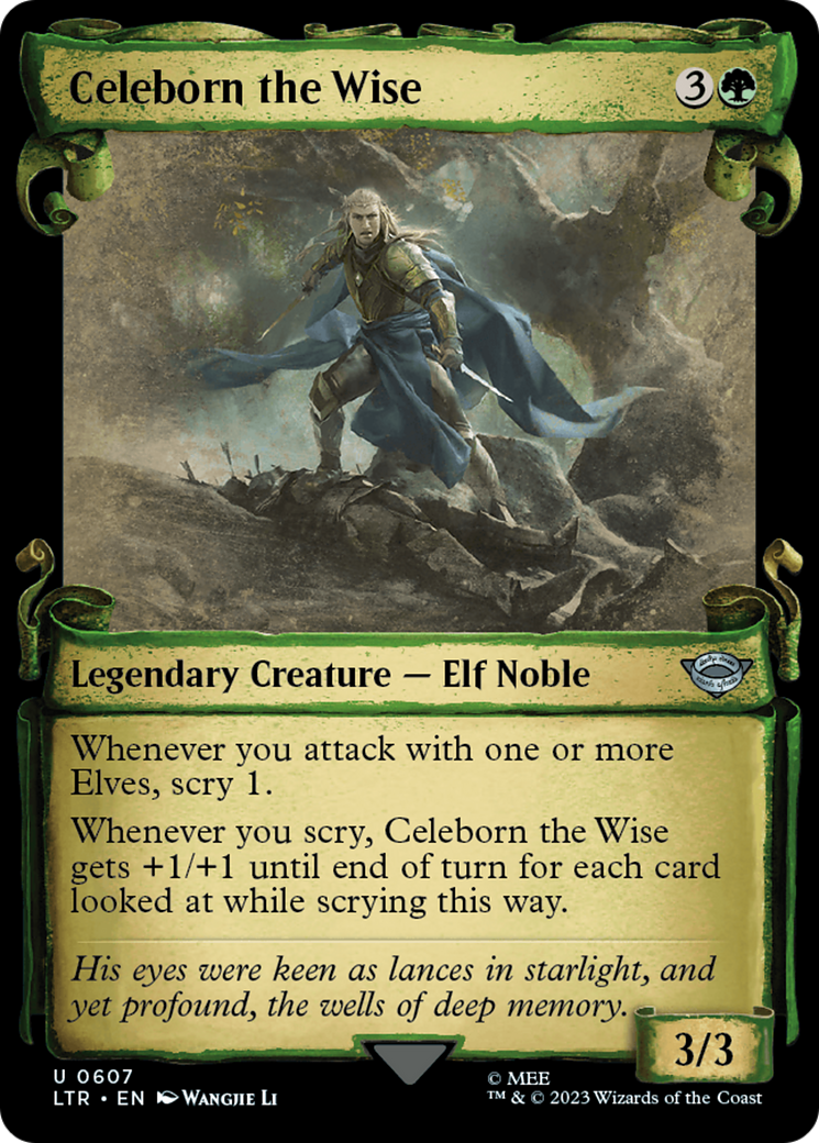 Celeborn the Wise [The Lord of the Rings: Tales of Middle-Earth Showcase Scrolls] | Good Games North