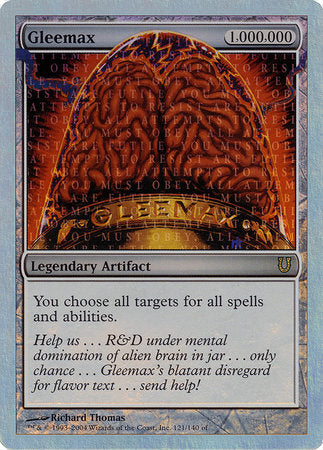 Gleemax (Alternate Foil) [Unhinged] | Good Games North