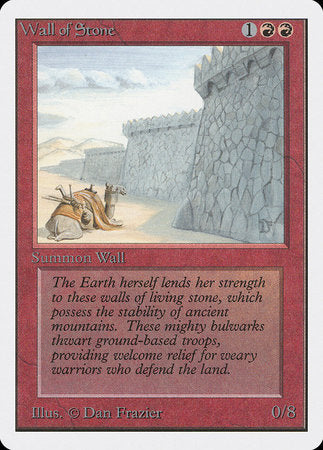Wall of Stone [Unlimited Edition] | Good Games North