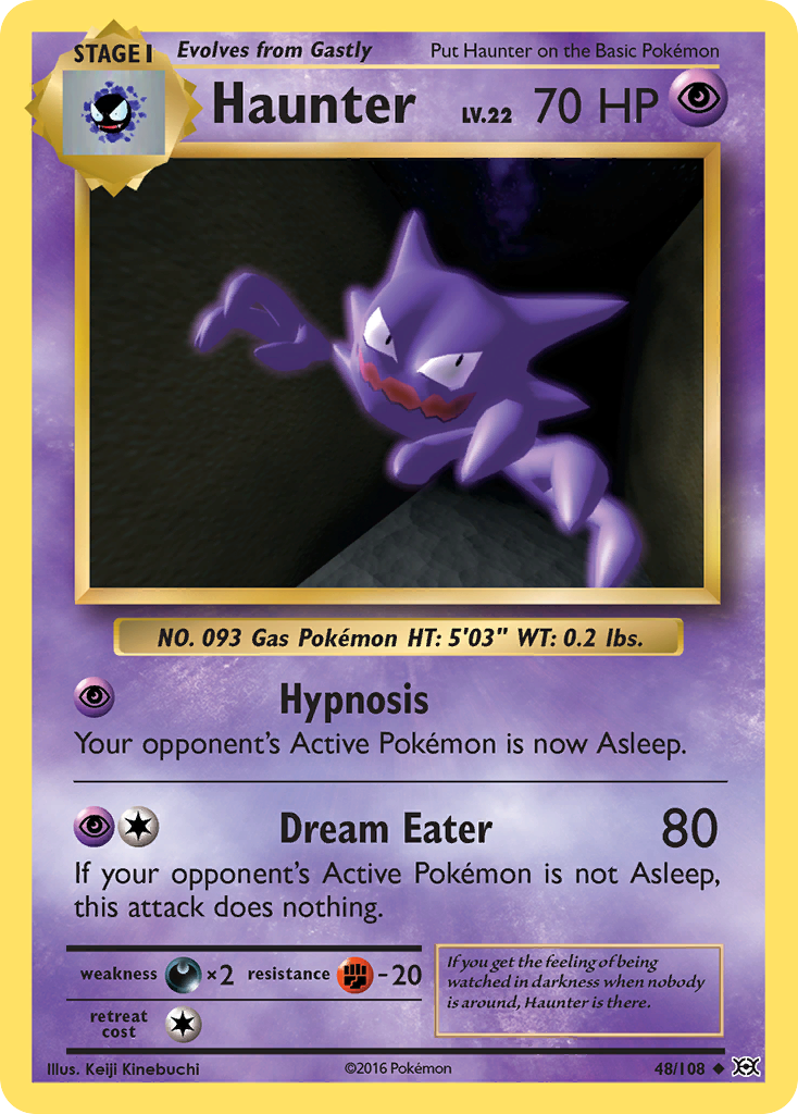 Haunter (48/108) [XY: Evolutions] | Good Games North