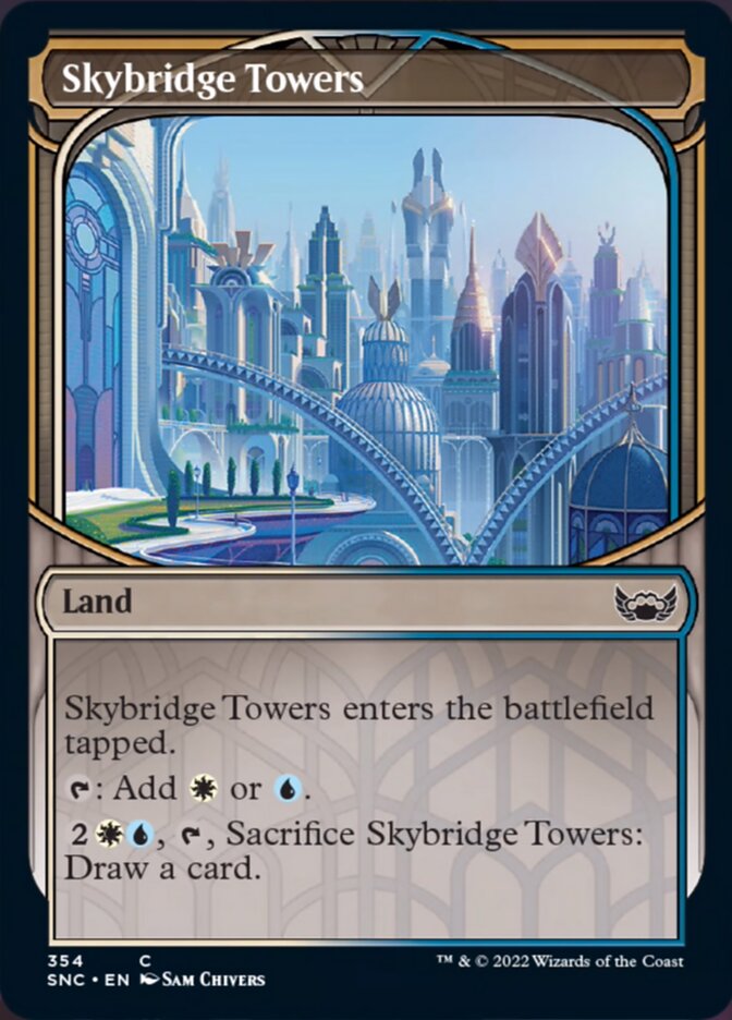 Skybridge Towers (Showcase Skyscraper) [Streets of New Capenna] | Good Games North