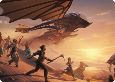 Take Flight Art Card [The Brothers' War Art Series] | Good Games North