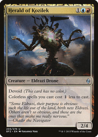 Herald of Kozilek [Battle for Zendikar] | Good Games North