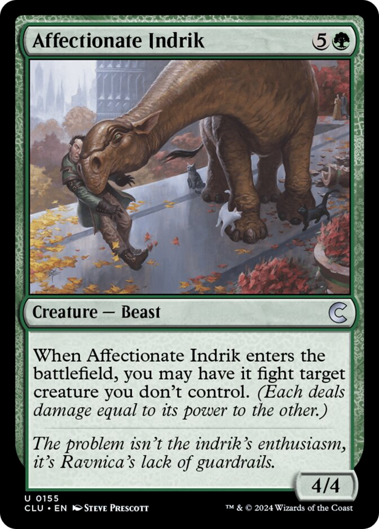 Affectionate Indrik [Ravnica: Clue Edition] | Good Games North