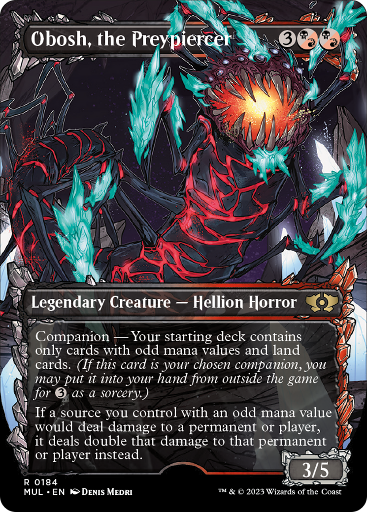 Obosh, the Preypiercer (Halo Foil) [Multiverse Legends] | Good Games North