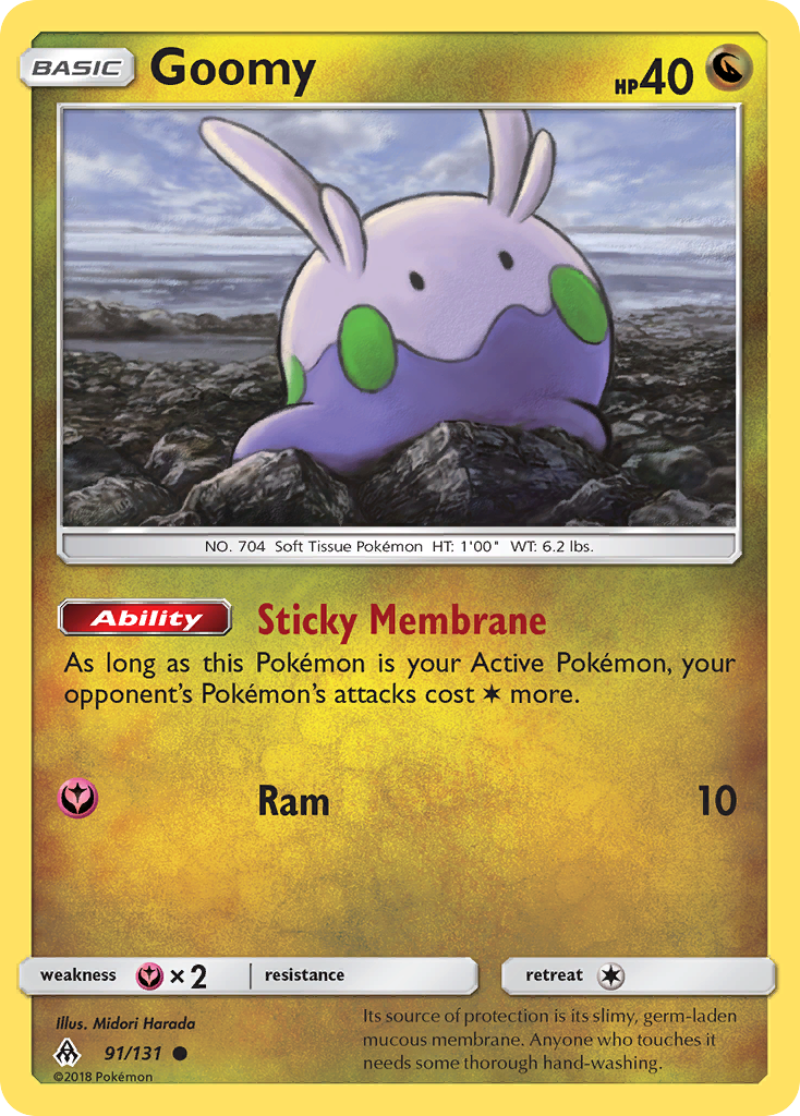 Goomy (91/131) [Sun & Moon: Forbidden Light] | Good Games North