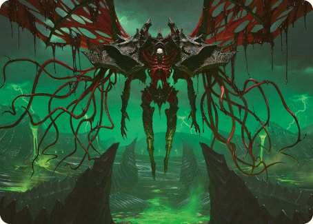 Archfiend of the Dross Art Card [Phyrexia: All Will Be One Art Series] | Good Games North