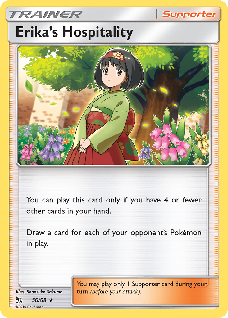 Erika's Hospitality (56/68) [Sun & Moon: Hidden Fates] | Good Games North