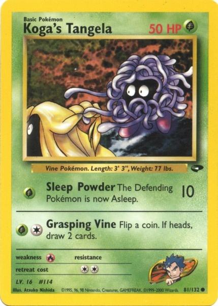 Koga's Tangela (81/132) [Gym Challenge Unlimited] | Good Games North