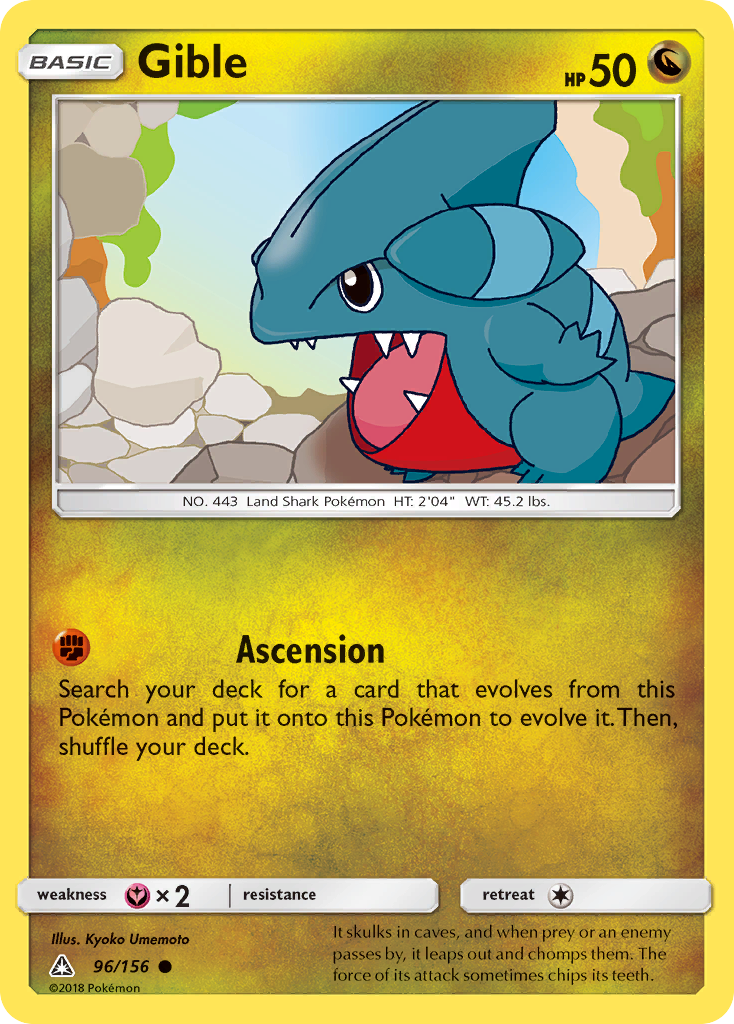 Gible (96/156) [Sun & Moon: Ultra Prism] | Good Games North