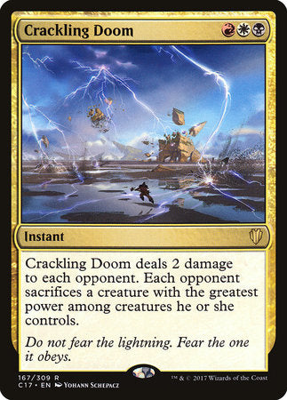 Crackling Doom [Commander 2017] | Good Games North