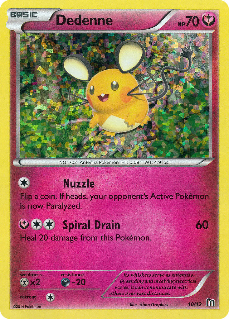 Dedenne (10/12) [McDonald's Promos: 2016 Collection] | Good Games North