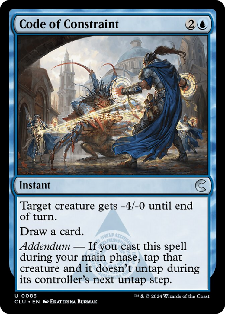 Code of Constraint [Ravnica: Clue Edition] | Good Games North