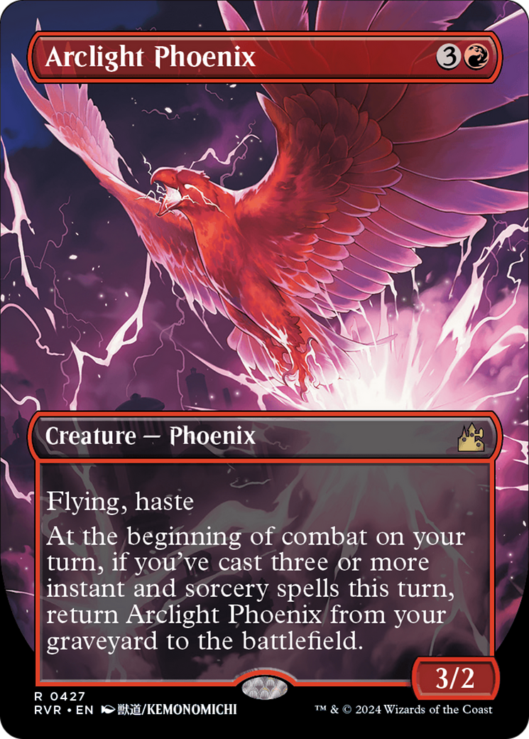 Arclight Phoenix (Anime Borderless) [Ravnica Remastered] | Good Games North