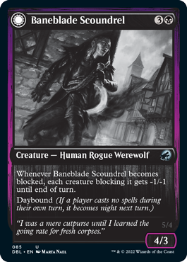 Baneblade Scoundrel // Baneclaw Marauder [Innistrad: Double Feature] | Good Games North