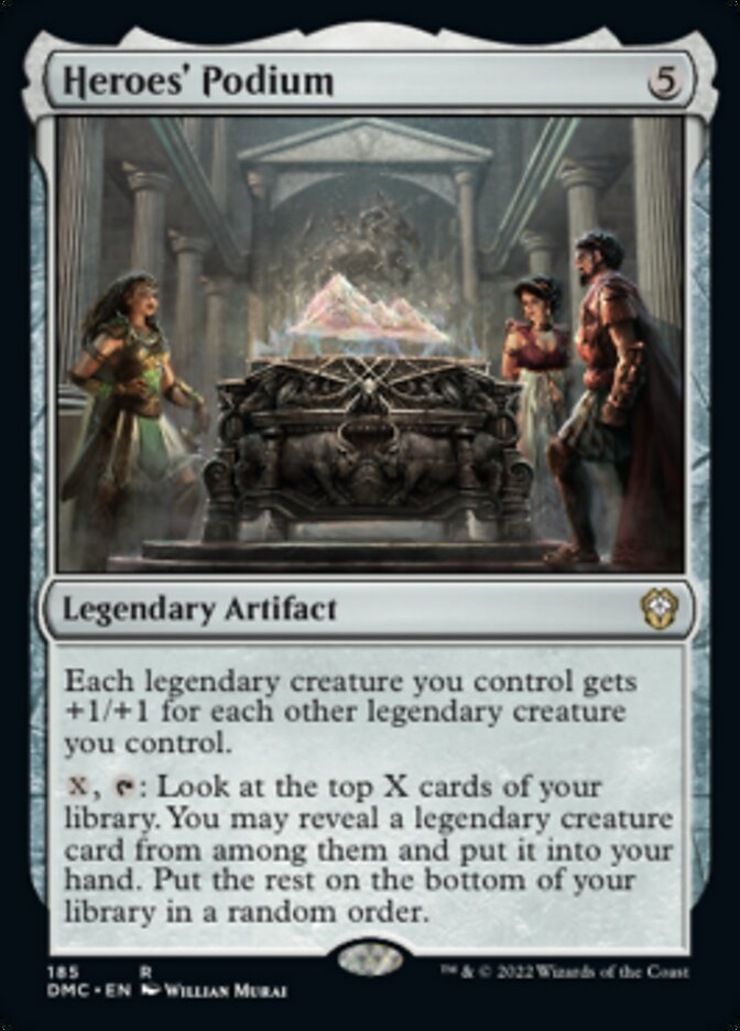 Heroes' Podium [Dominaria United Commander] | Good Games North